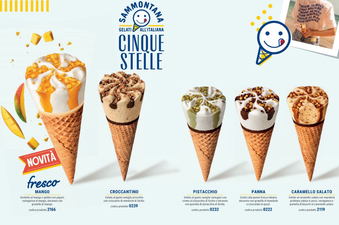 Coni Cinque Stelle Sammontana